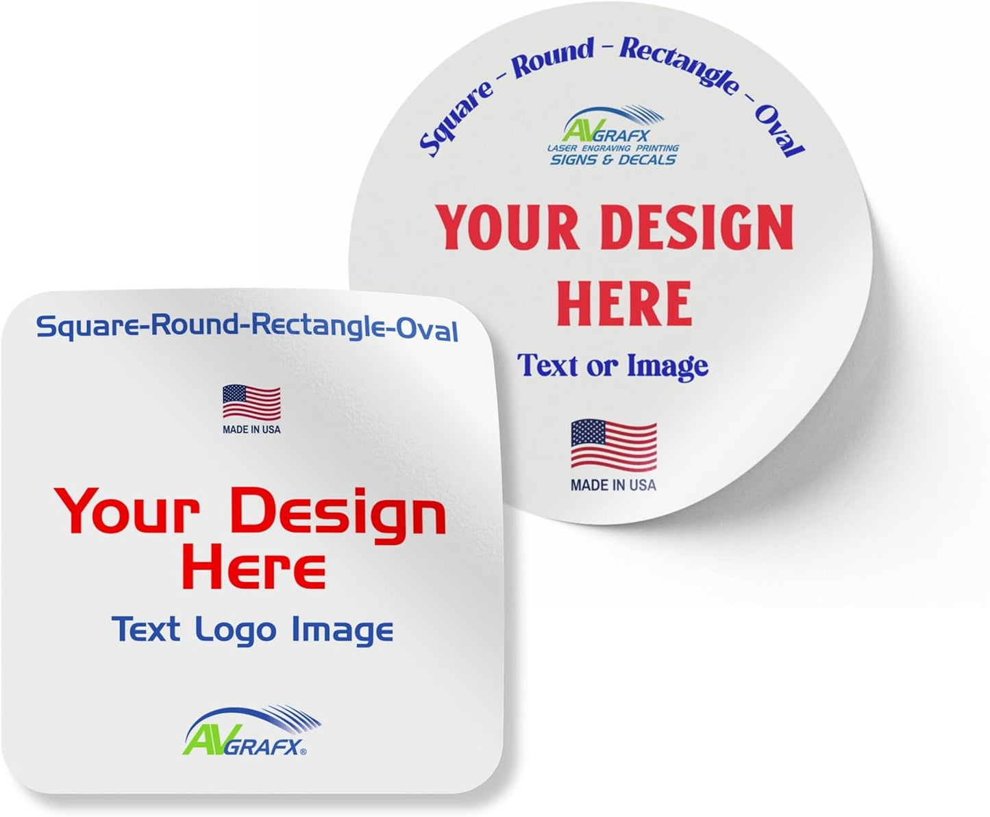 Custom Personalized Stickers Labels Vinyl Waterproof for Any Use