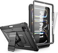 iPad Pro 11 in M4 2024 Case with Pencil Holder - Rugged 360 Protection