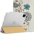 DuraSafe Cases for iPad PRO 12.9 5th 4th 3rd Gen - Slim Clear Floral