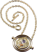 Hermione's Time Turner Necklace - Official 24k Gold-Plated Replica