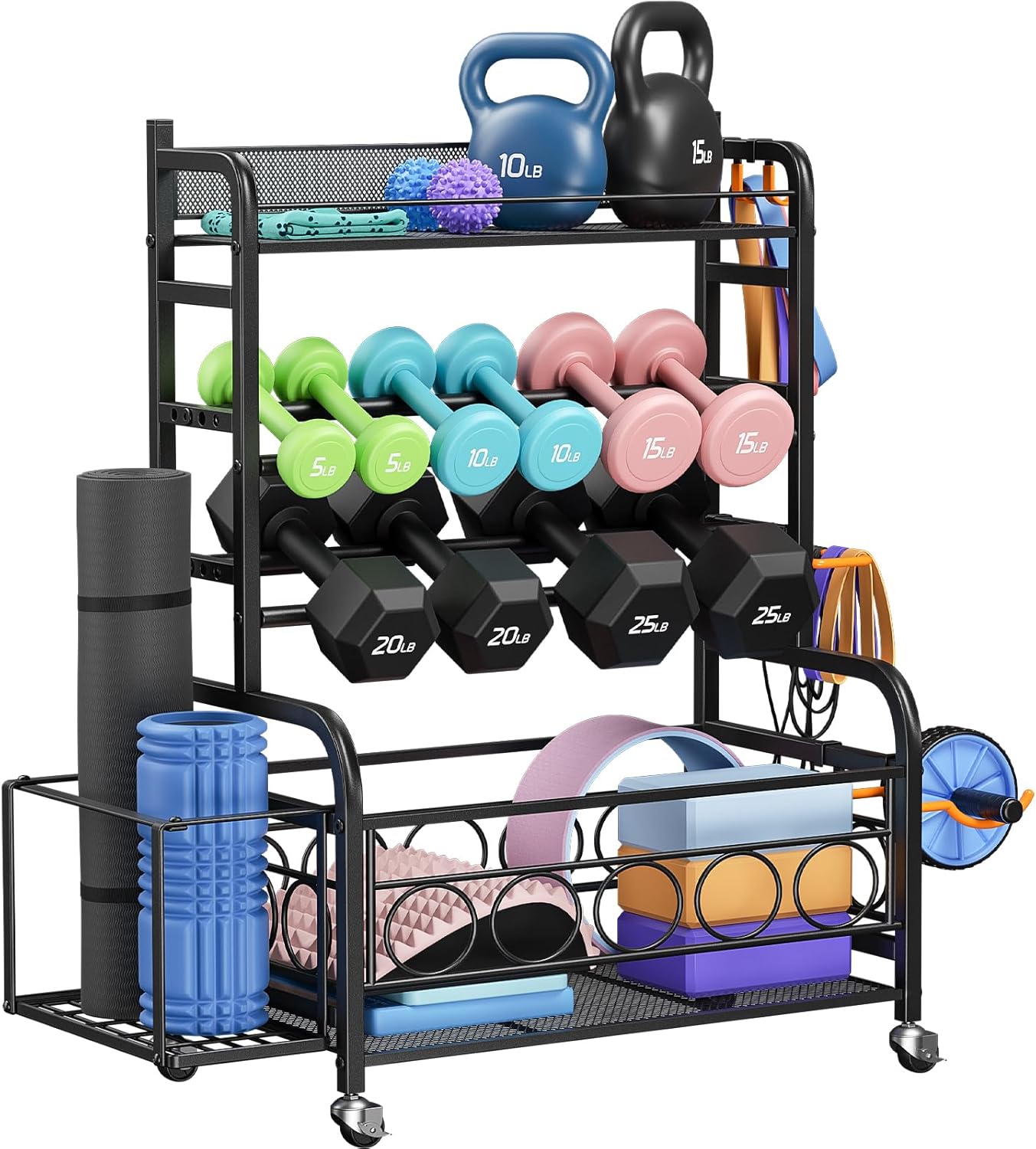 VOPEAK Dumbbell Weight Rack: Organize Your Home Gym!