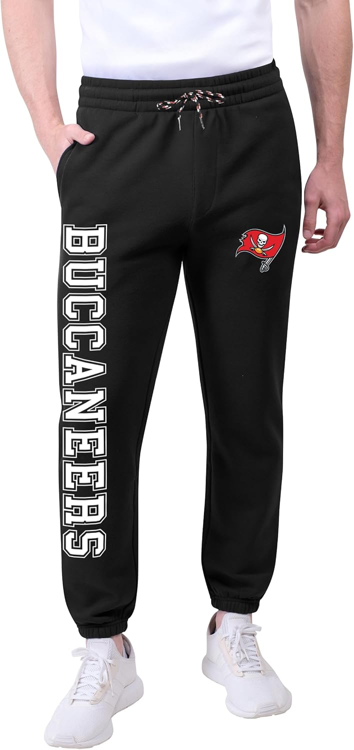 Ultra Game Men's NFL Official Active Super Soft Fleece Joggers