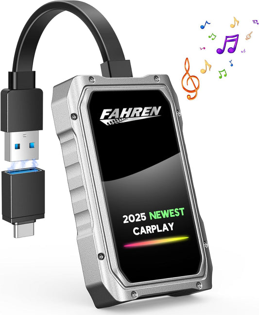 FAHREN 2025 Upgraded 5G CarPlay Dongle