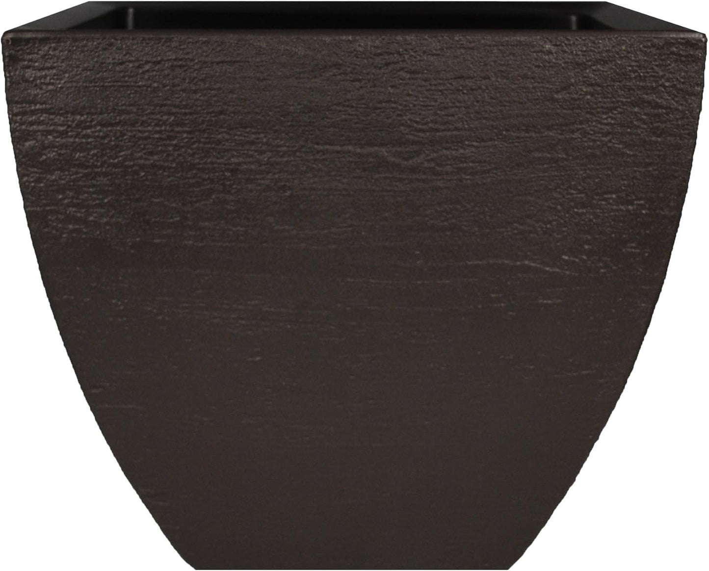 Tusco Products MSQ20ES Modern Square Garden Planter for All Spaces