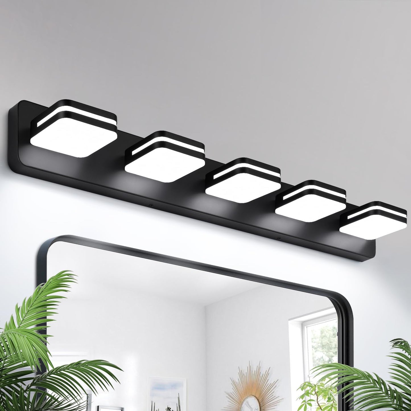LED Modern Bathroom Vanity Light Fixtures with 360 Rotate Design