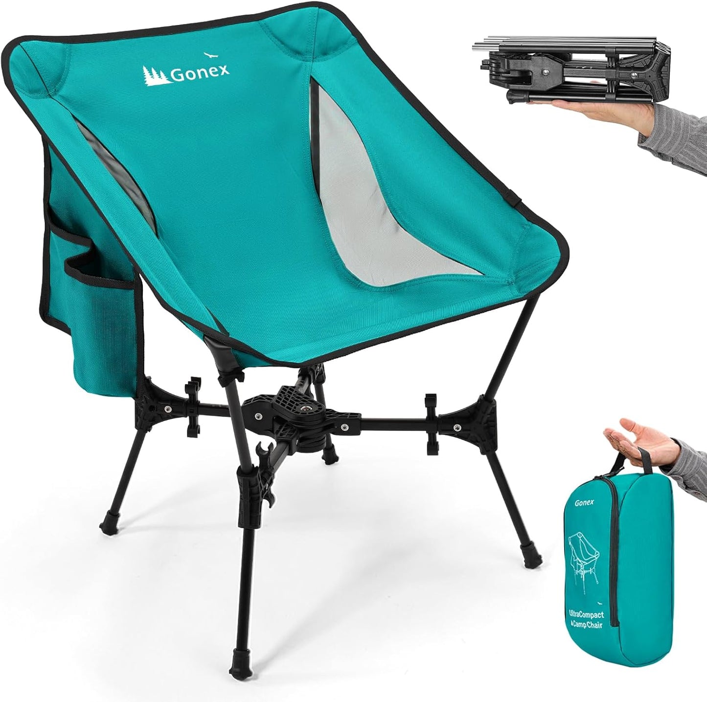 Gonex Portable Camping Chair - Ultralight Folding Chair for Outdoors