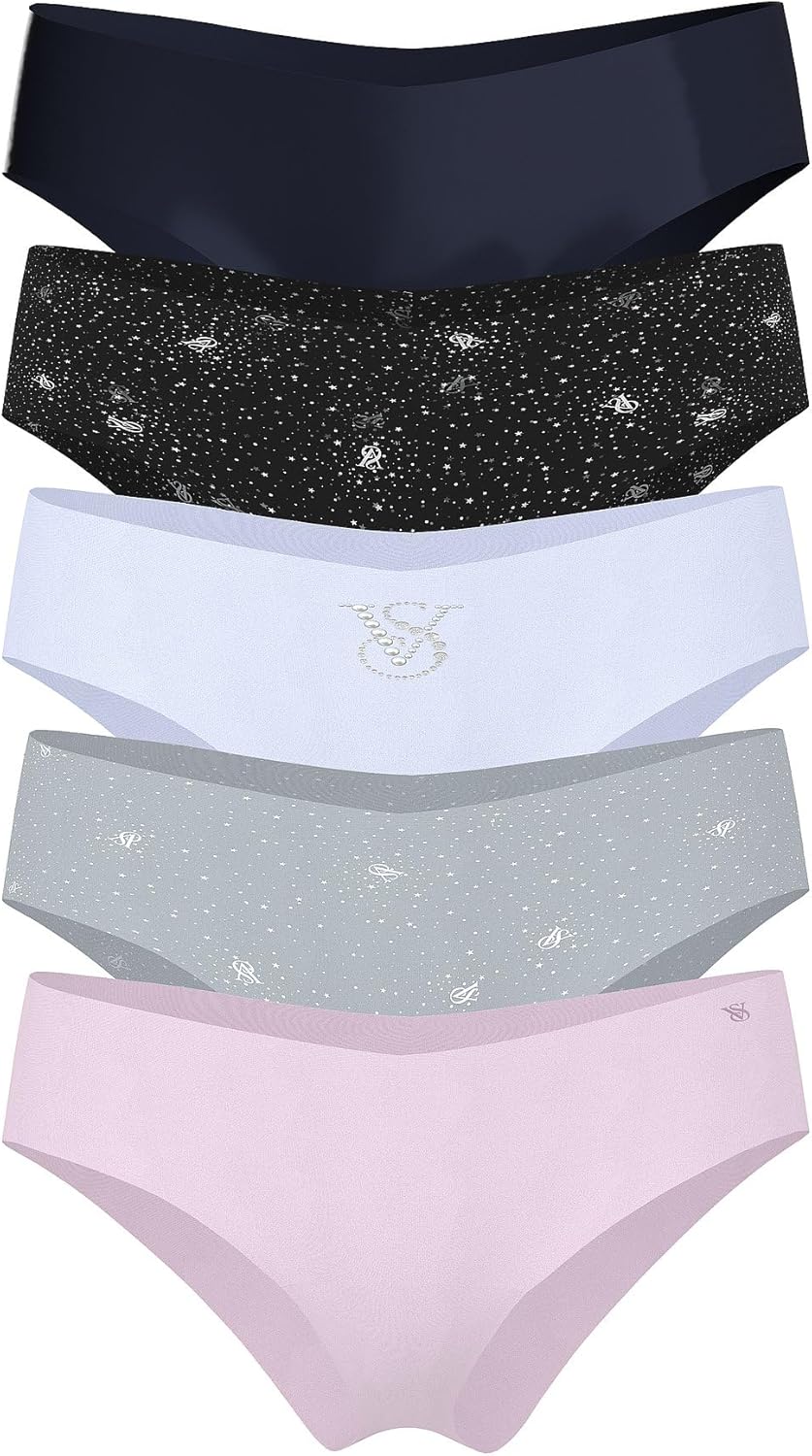 Victoria's Secret No Show Cheeky Underwear for Women Multi Pack