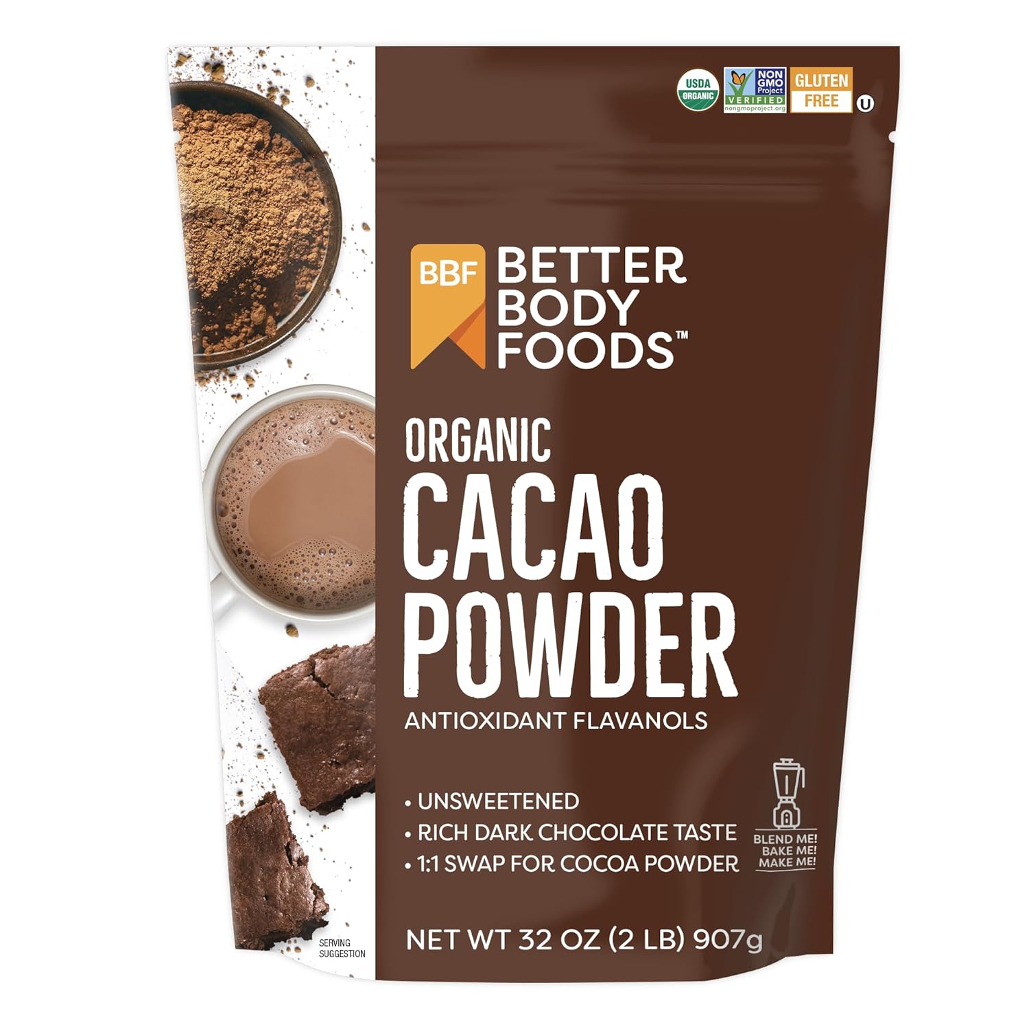 Organic Cacao Powder for Guilt-Free Chocolate Indulgence