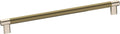 Amerock Esquire 12-5/8 in Cabinet Pull - Polished Nickel/Golden