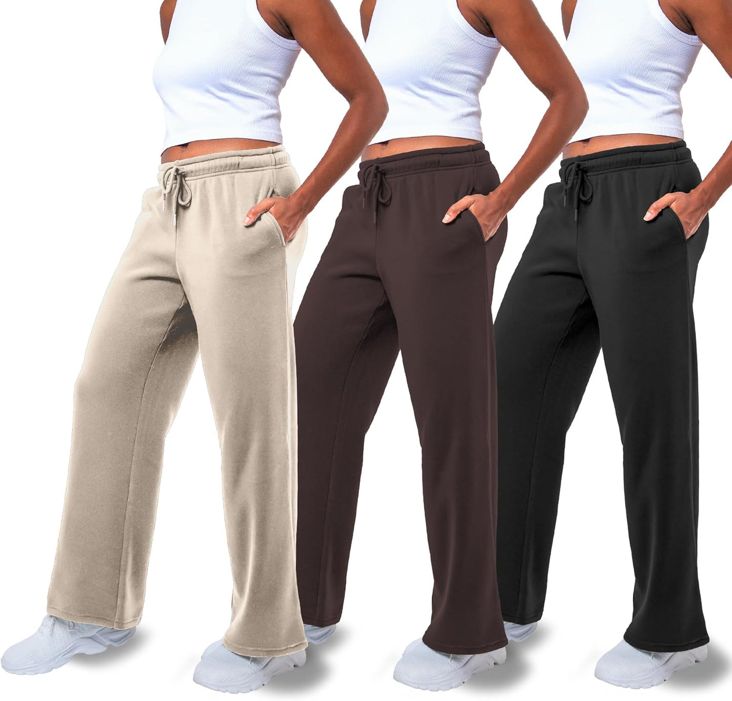 3 Pack Womens Sweatpants for Comfort and Style in Every Activity