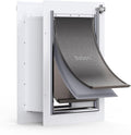 Baboni Pet Door for Wall, 3-Flap Medium - Durable Metal Frame
