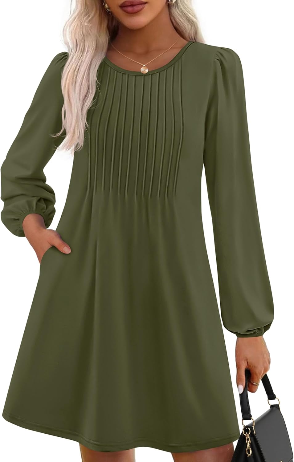 PRETTYGARDEN Fall Dresses for Women: Stylish Long Sleeve Mini