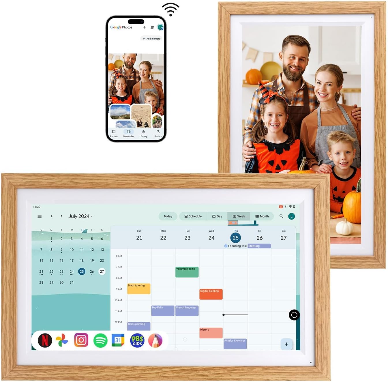15.6 Inch All-in-One Smart Display with Touchscreen Features