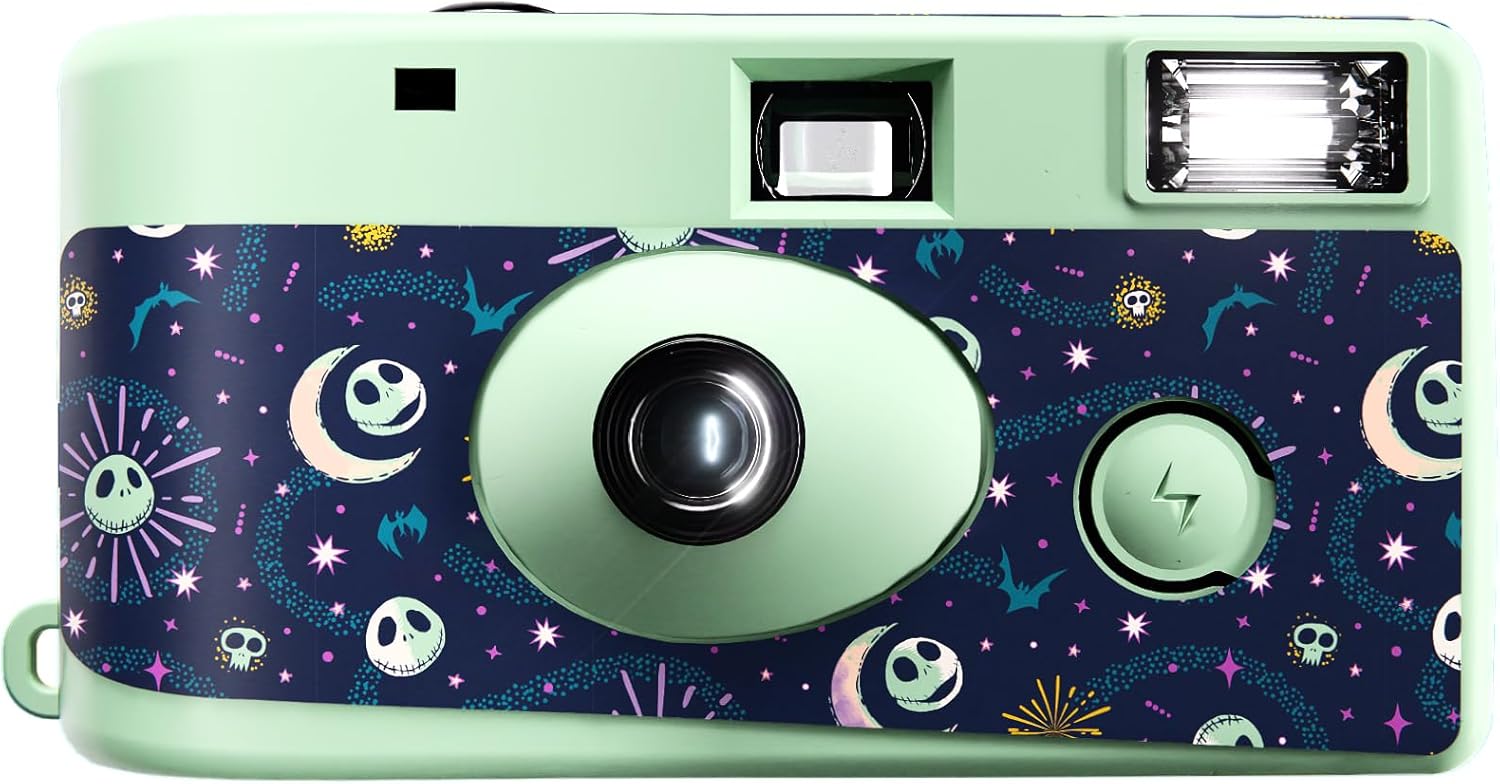 Disney Jack Skellington Disposable Camera - Capture 20 Spooky Moments! 