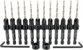FTG USA 12 Pc #6 (9/64ft) Countersink Drill Bit Set - 12 Same Size