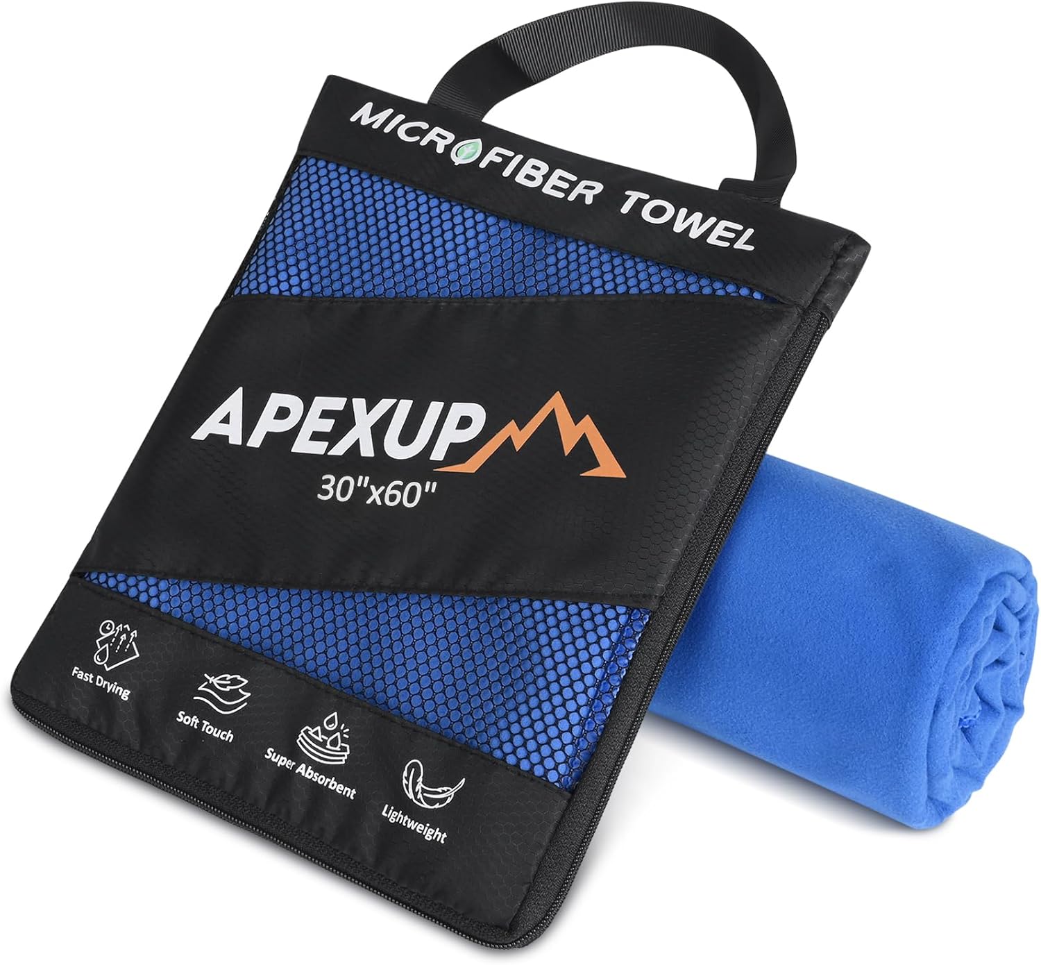 Ultimate Absorbent Microfiber Towel - APEXUP 6030 Dark Blue