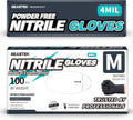 Beastek Black Nitrile Gloves - 4.0 Mil Superior Protection