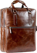 Leather Backpack for Men and Women - Vintage Style Rucksack