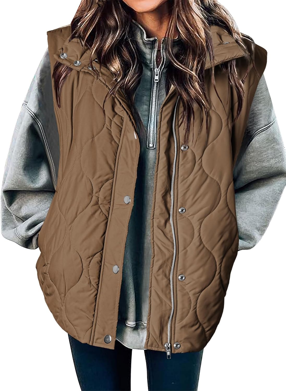 Lightweight Quilted Cropped Puffer Vest for Women Stylish Wear