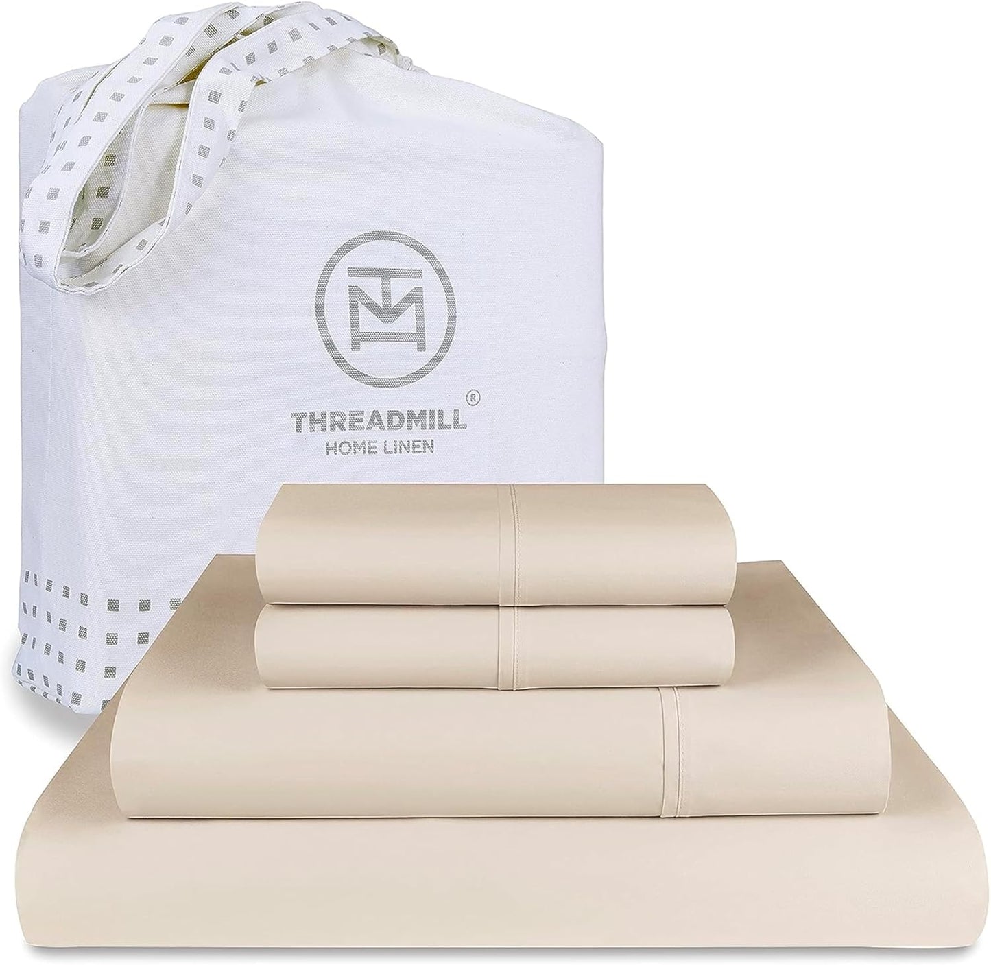Threadmill Supima Cotton Sheets - Luxurious 1200 Thread Count Set