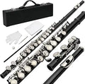 Ktaxon C Closed Hole Flute 16 Keys for Students & Professionals