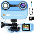 Kids Camera Waterproof 2.4in HD 1080P IPS Screen - Underwater Fun