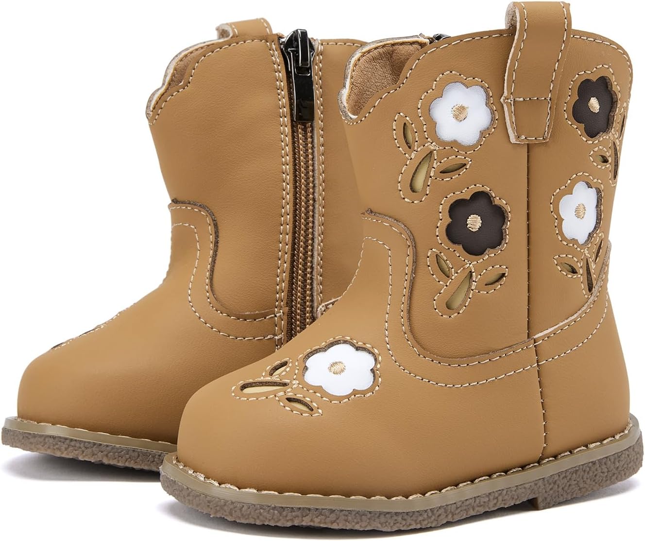 BMCiTYBM Baby Cowboy Cowgirl Boots for Toddlers All Seasons
