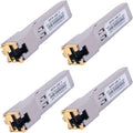 4PCS 1000BASE-T Gigabit SFP to RJ45 Transceiver - Compact Network