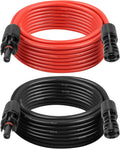 Solar Panel Extension Cable 8AWG 20FT - Durable IP68 PV Wire