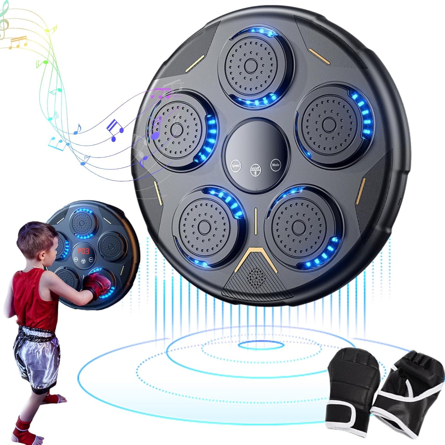 Interactive RGB Boxing Machine - Smart Counting