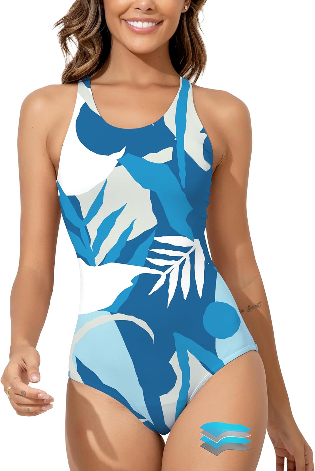Beautikini Period Swimwear One Piece Leak Proof Bathing Suit