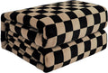 Checkered Flannel Fleece Throw Blanket King Size - Soft Cozy 90ftx108