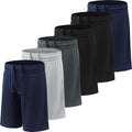 Boy's Athletic Basketball Shorts with Pockets - Moisture Wicking