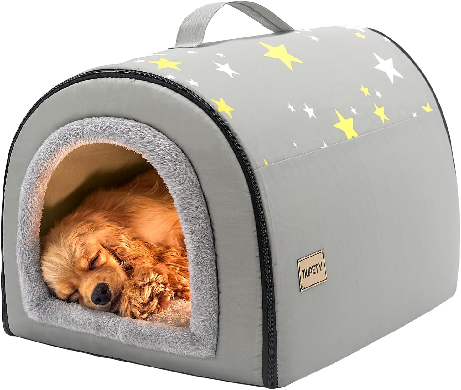 Jiupety Indoor Dog House: Portable Foldable Pet Tent Bed