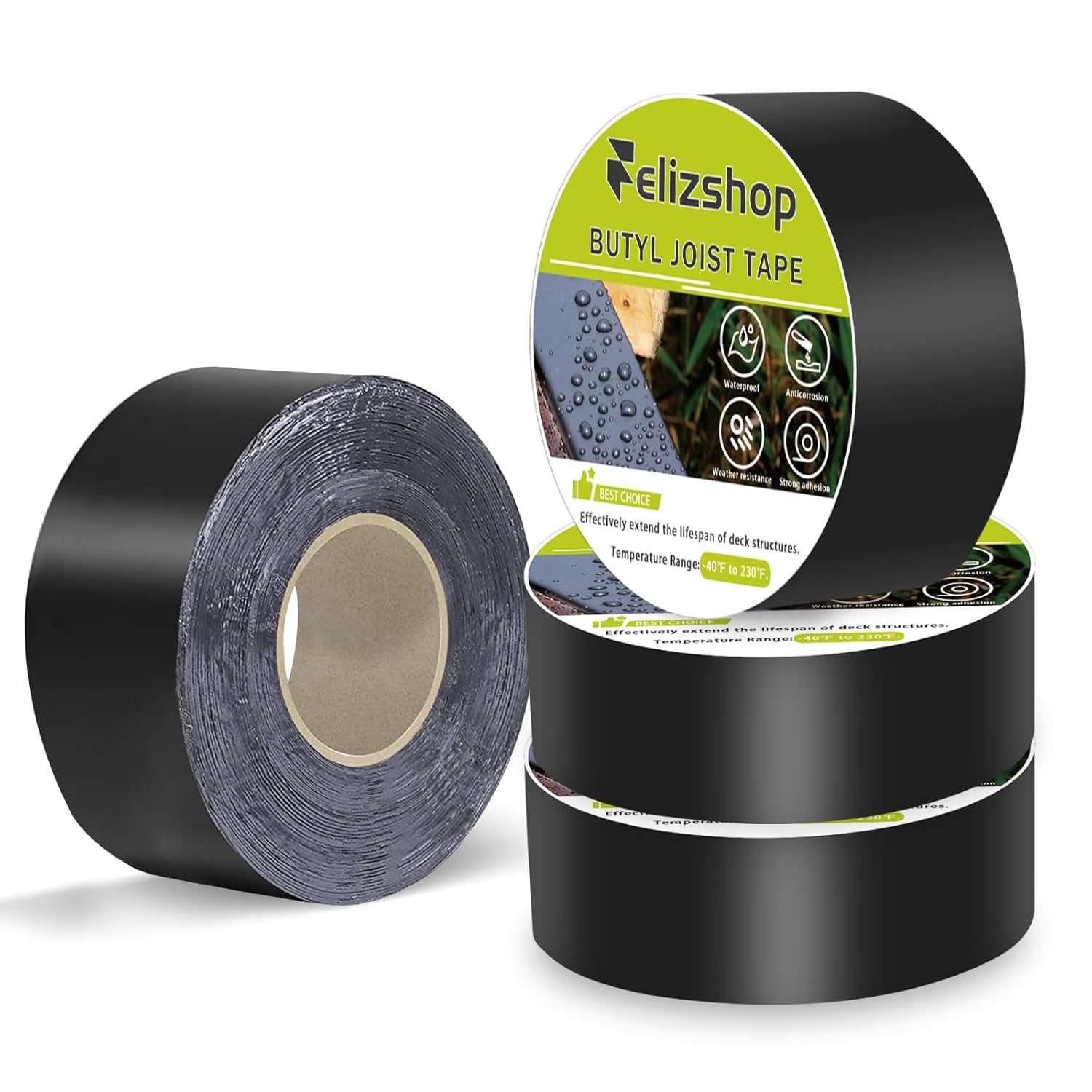 Butyl Tape for Decking - Waterproof Joist Tape for Wood Beams