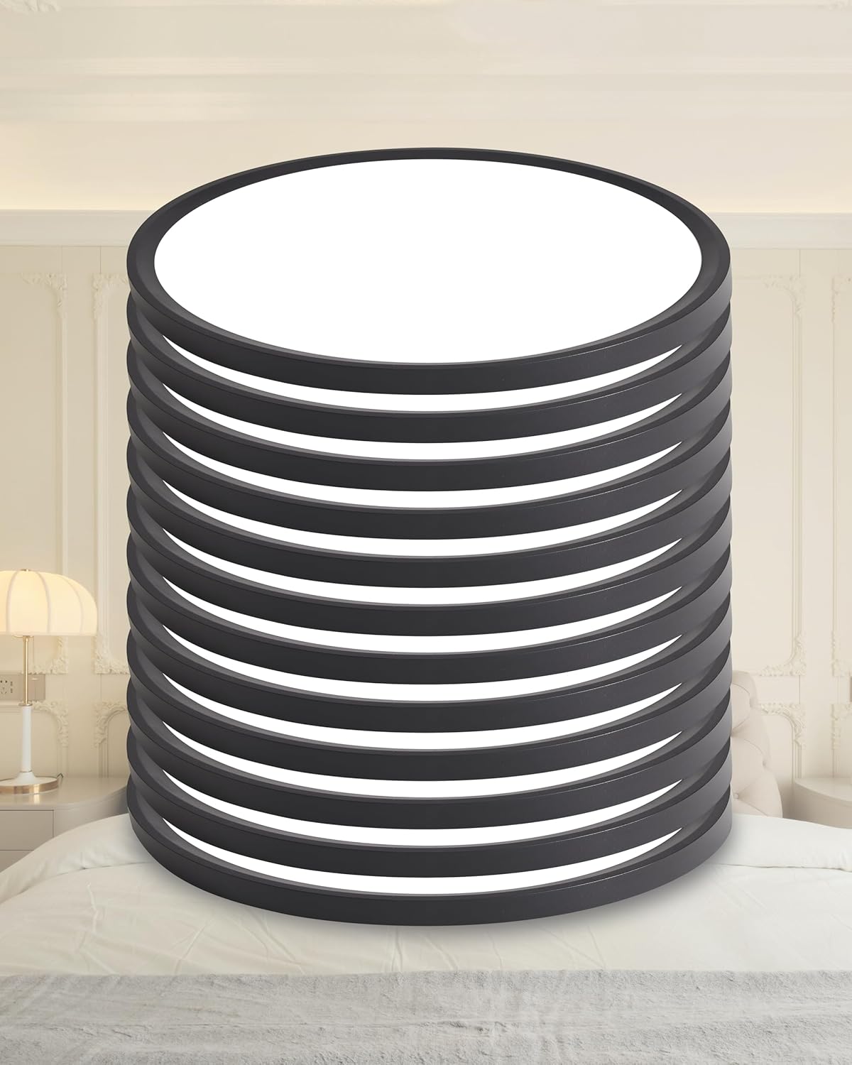 Super Slim 12 Inch LED Flush Mount Ceiling Light Fixture