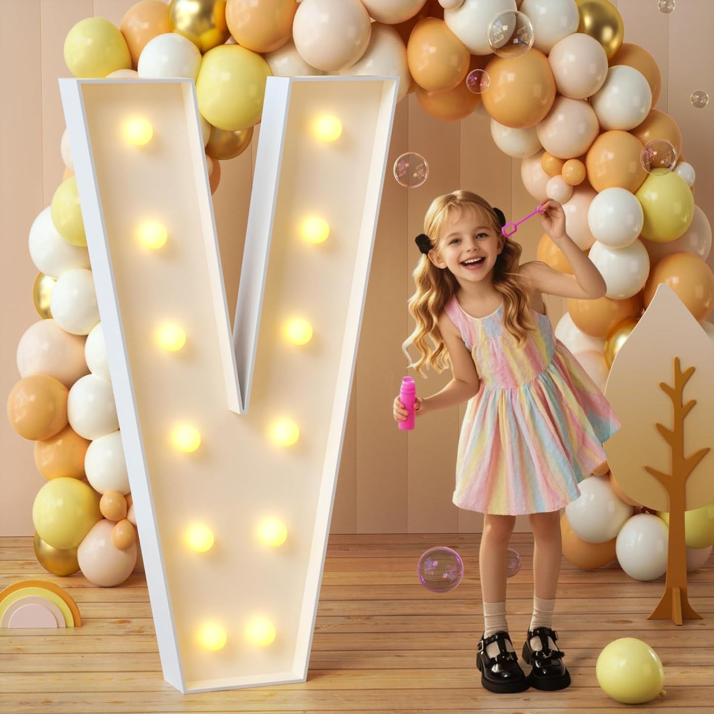 Light Up Marquee Letters for Baby Shower and Graduation Decor