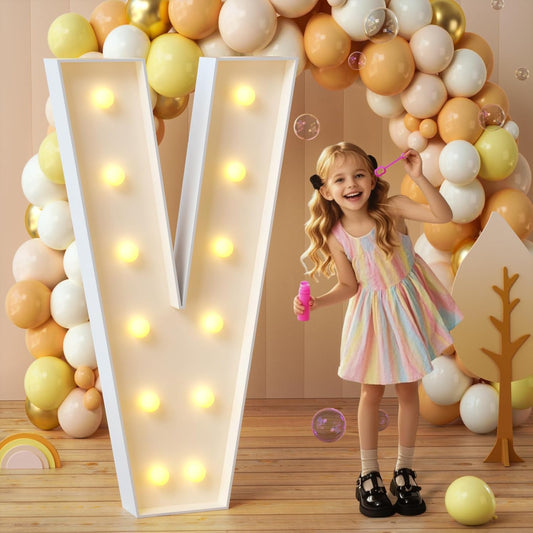 Light Up Marquee Letters for Baby Shower and Graduation Decor