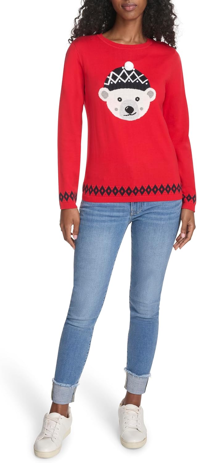 Tommy Hilfiger Womens Pullover Crewneck Everyday Sweater Review