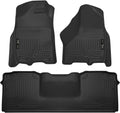 Husky Liners Weatherbeater Floor Mats for 2010-2018 Dodge Ram Mega Cab