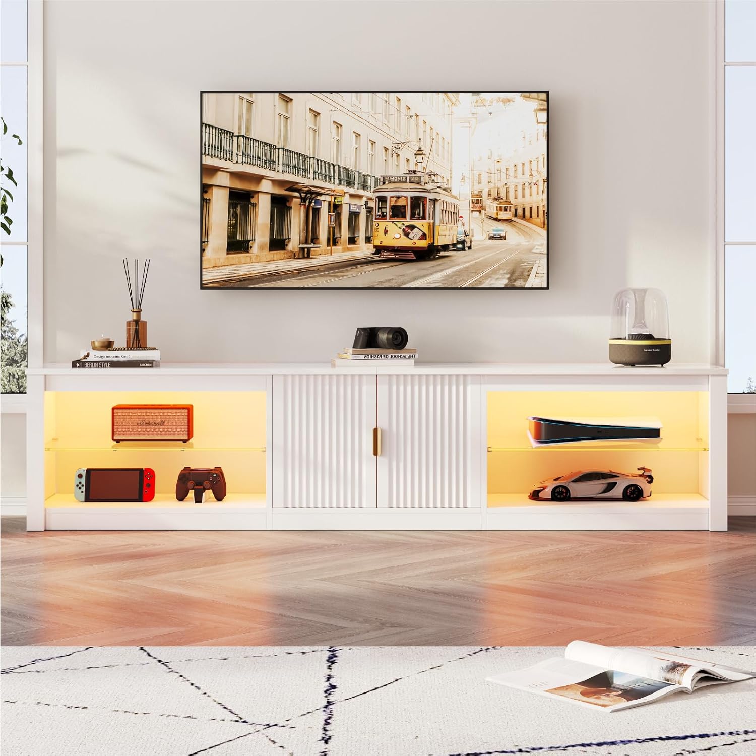 Entertainment Hub for Massive TVs