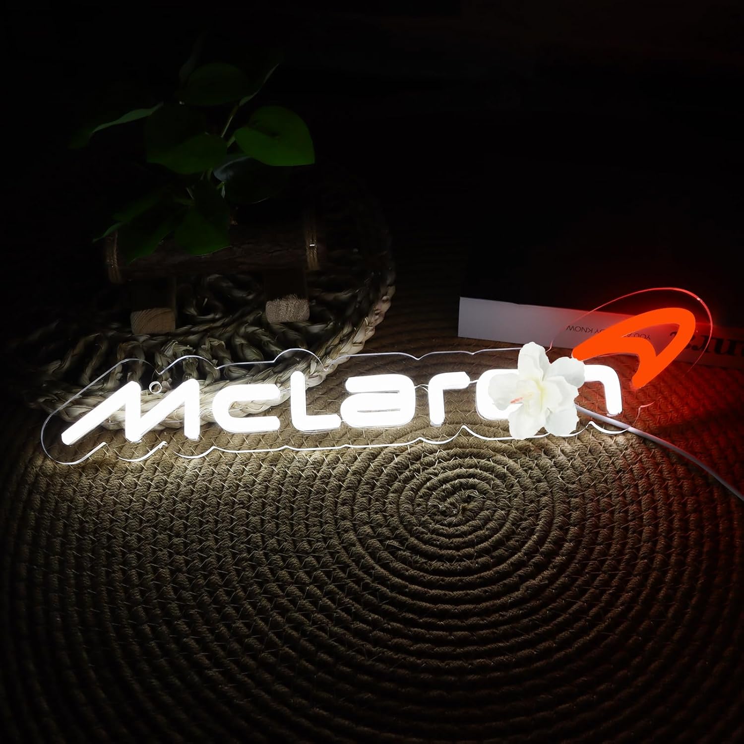 WonderfulLife Car Logo Neon Sign for Unique Garage Decor