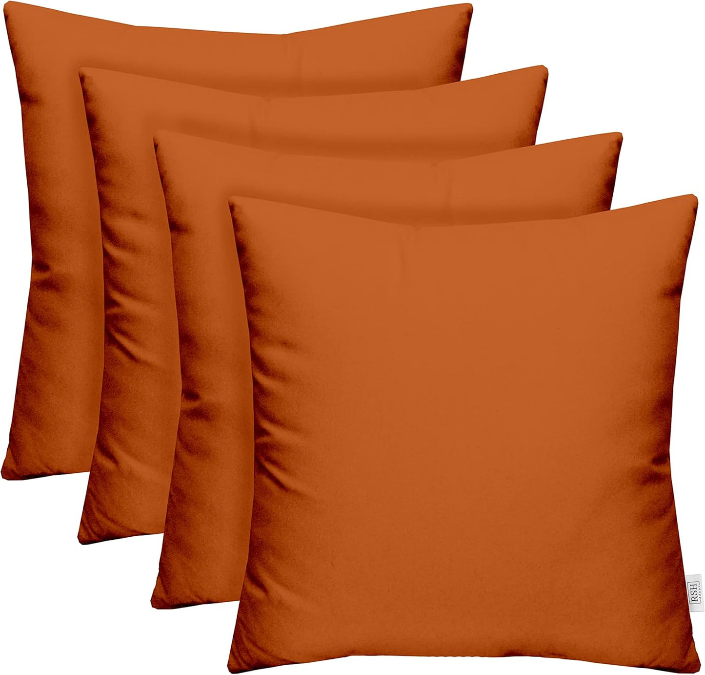 Sunbrella Square Throw Pillows Set of 4 for Outdoor Comfort