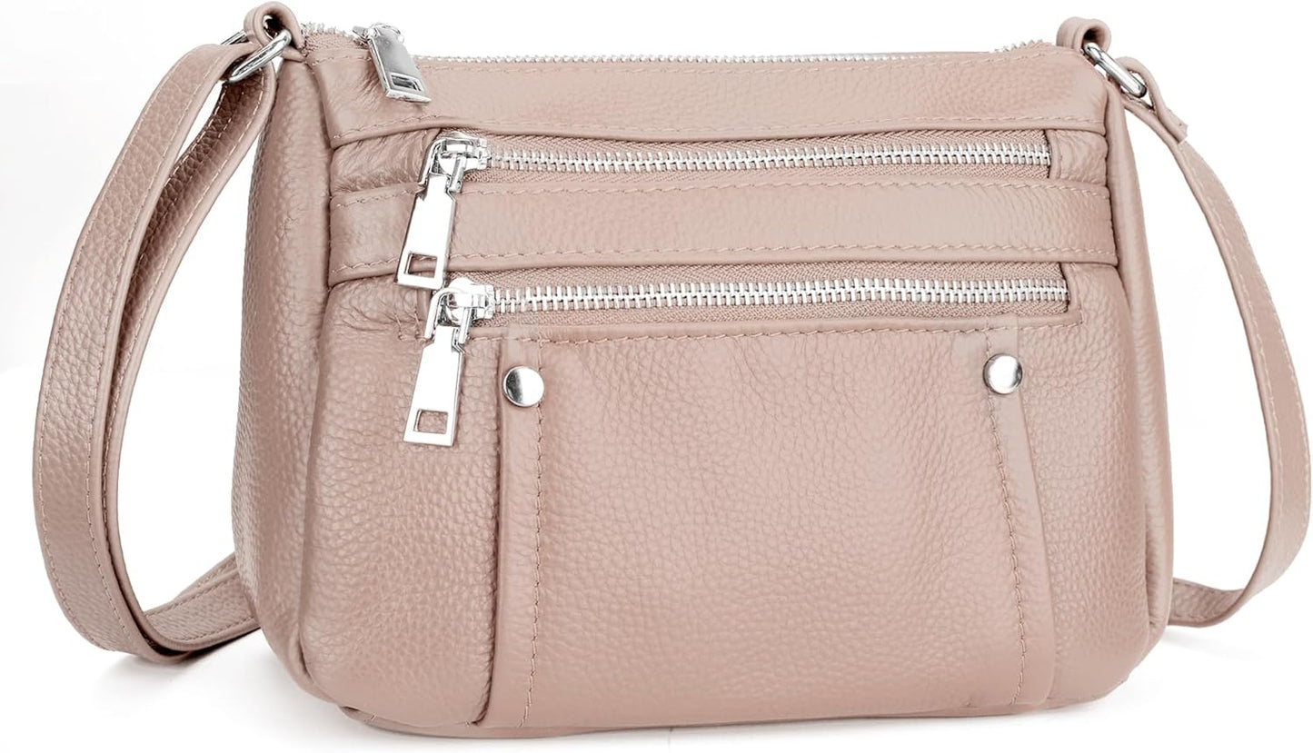 Befen Genuine Leather Wristlet Clutch Wallet for Women