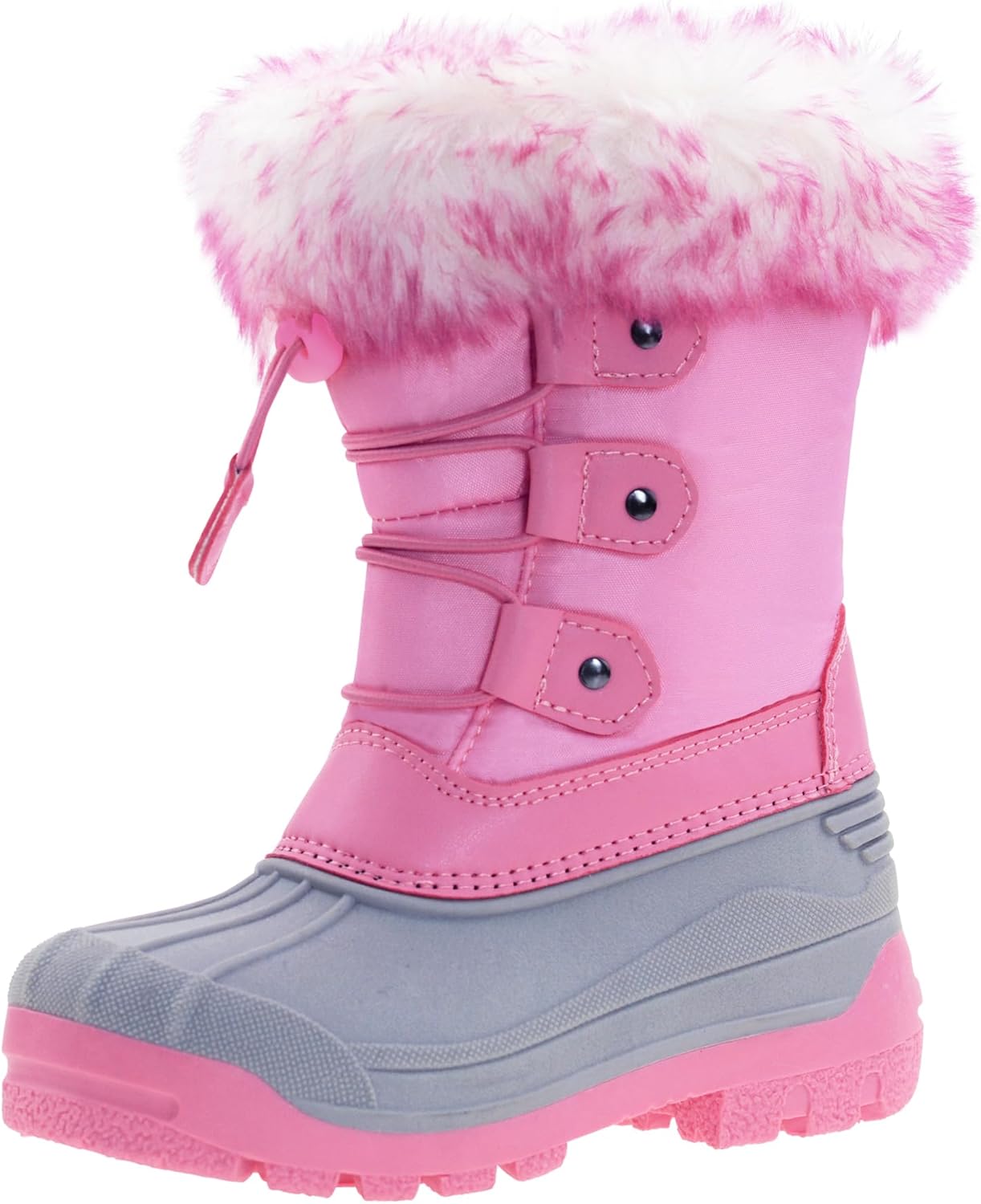 CyKie Girls Winter Snow Boots for Kids: Waterproof & Insulated