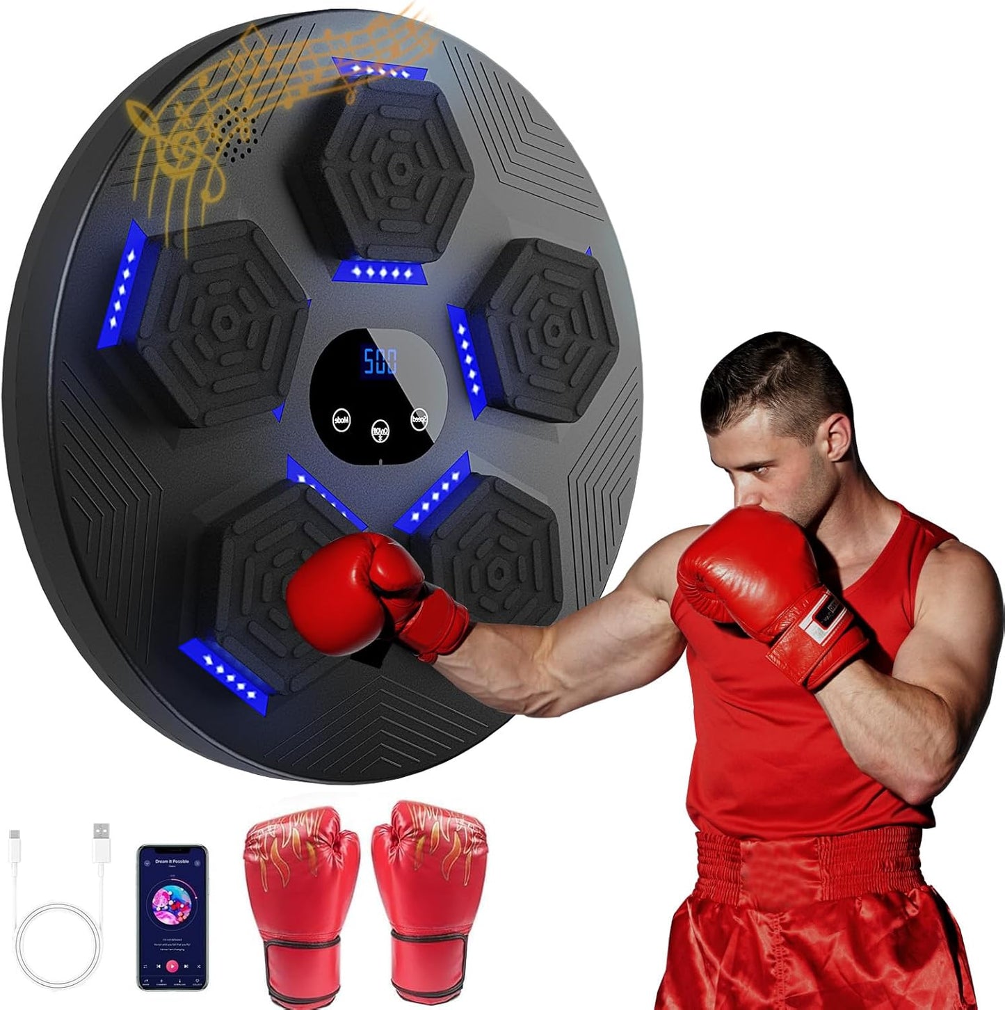 Smart Bluetooth Home Boxing Set