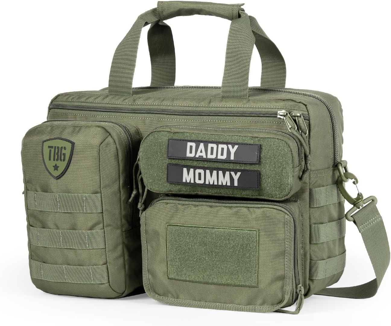 Tactical Baby Gear 4th Gen Diaper Bag for Dads with Changing Mat