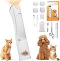 2-in-1 Dog Clipper & Hair Vacuum Trimmer - Quiet Rechargeable