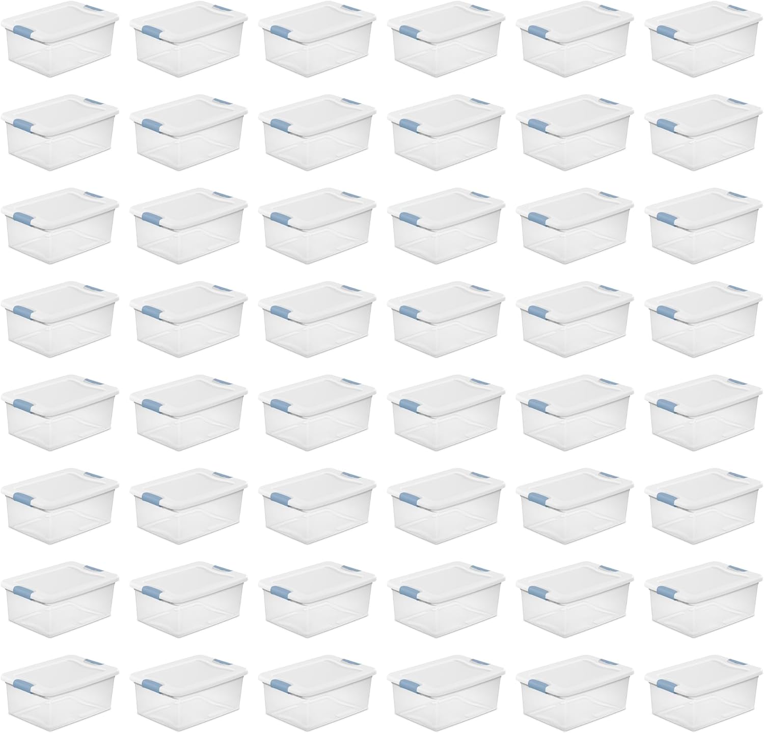 Sterilite 48-Pack Latching Box for Under Bed Storage