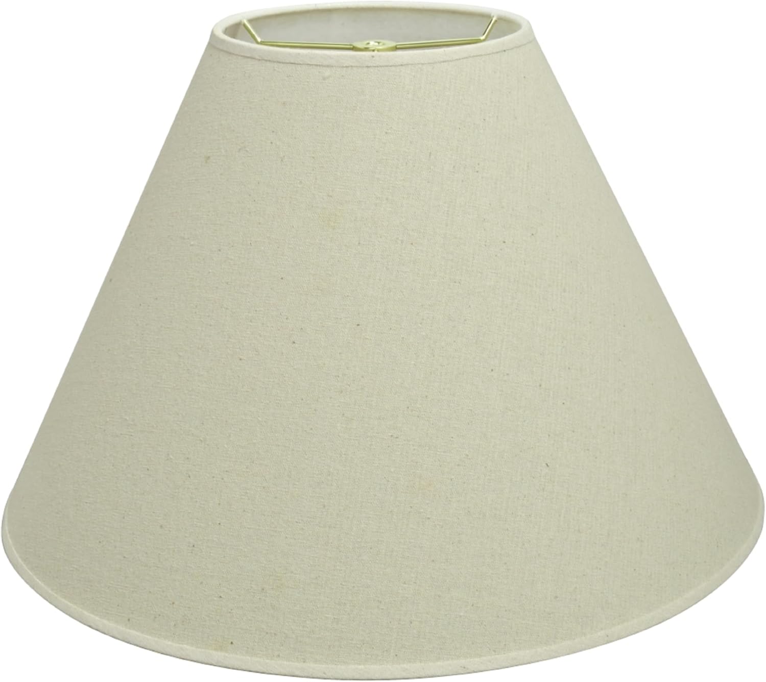 Aspen Creative Transitional Hardback Empire Lamp Shade in Beige
